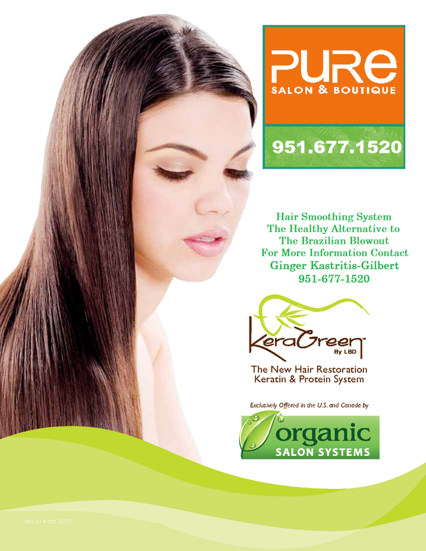 Organic Smoothing System - Pure Salon and Boutique